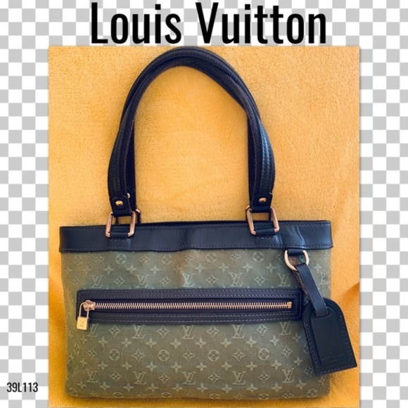 Louis Vuitton Handbags - Louis Vuitton handbag lucille pm mini green denim